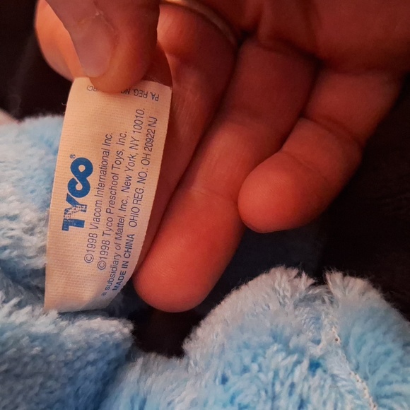 1998 VINTAGE Tyco BLUES CLUES Time to Rhyme Talking Plush - Picture 3 of 4